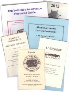 A sampling of customized directories and pamphlets